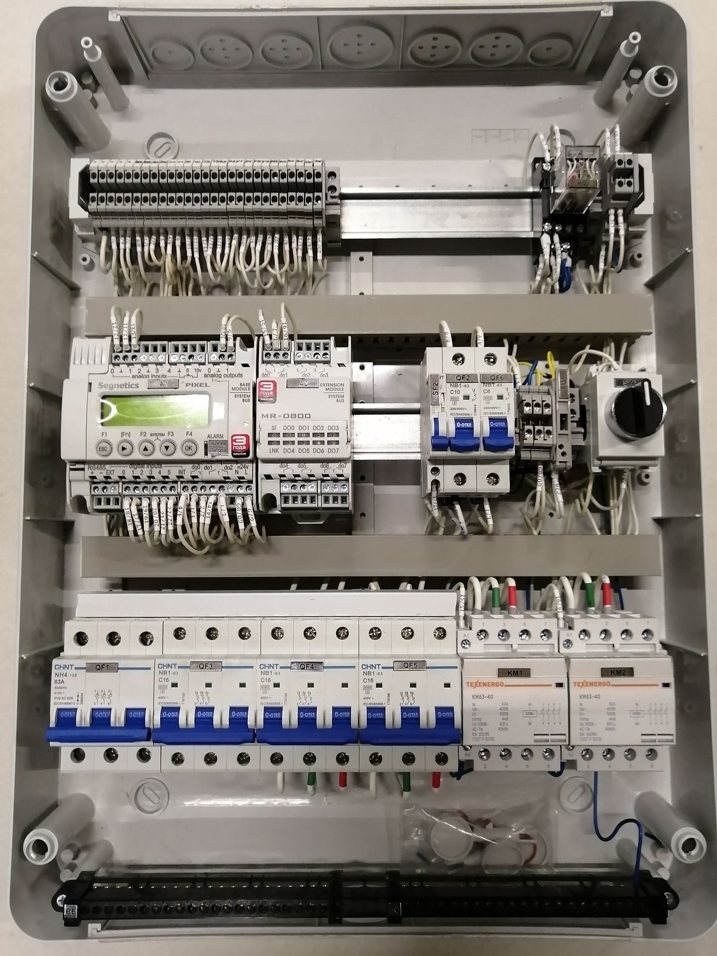 шкаф управления для систем вентиляции